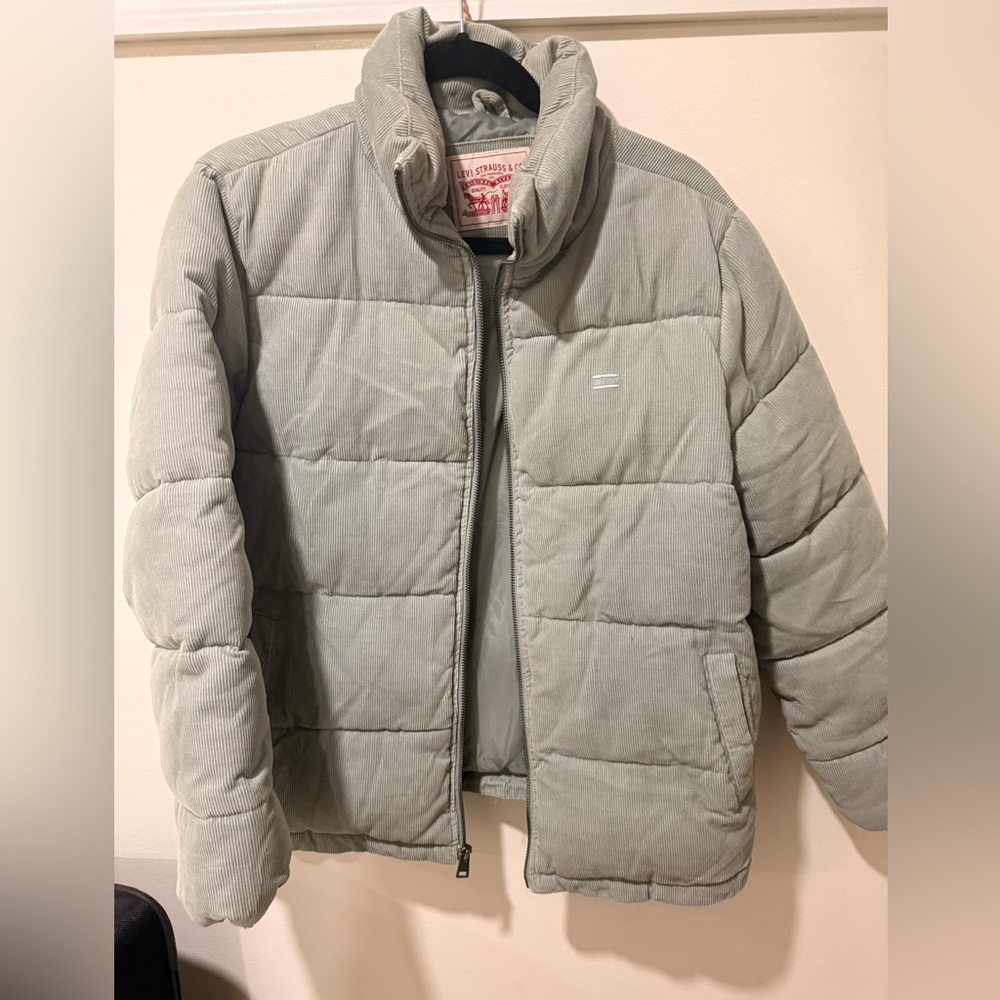 Levi’s Green Puffer Jacket